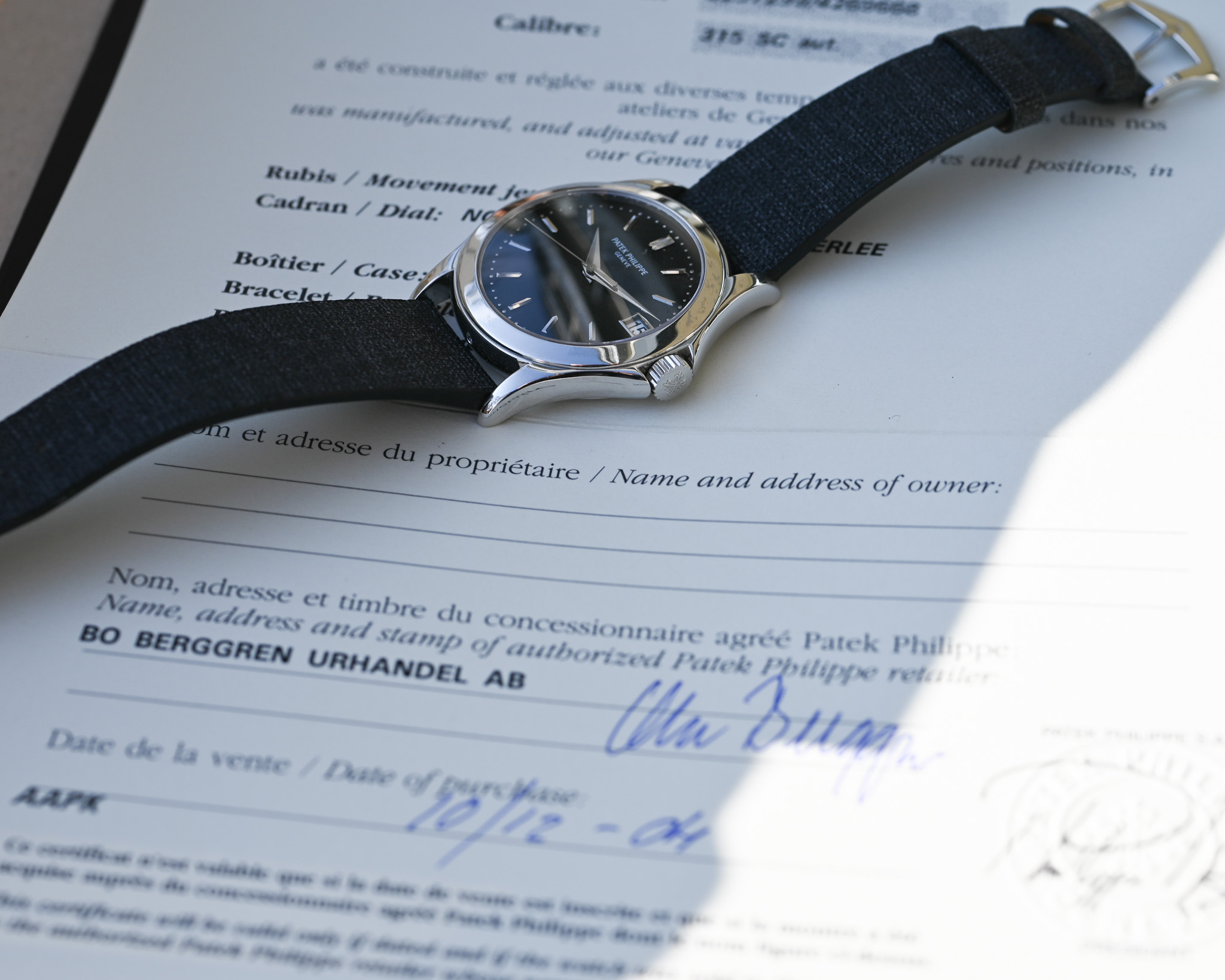 Patek Philippe Calatrava 5107P – Fullset | Frisch revisioniert | Seltene Platin-Ausführung – Bild 10