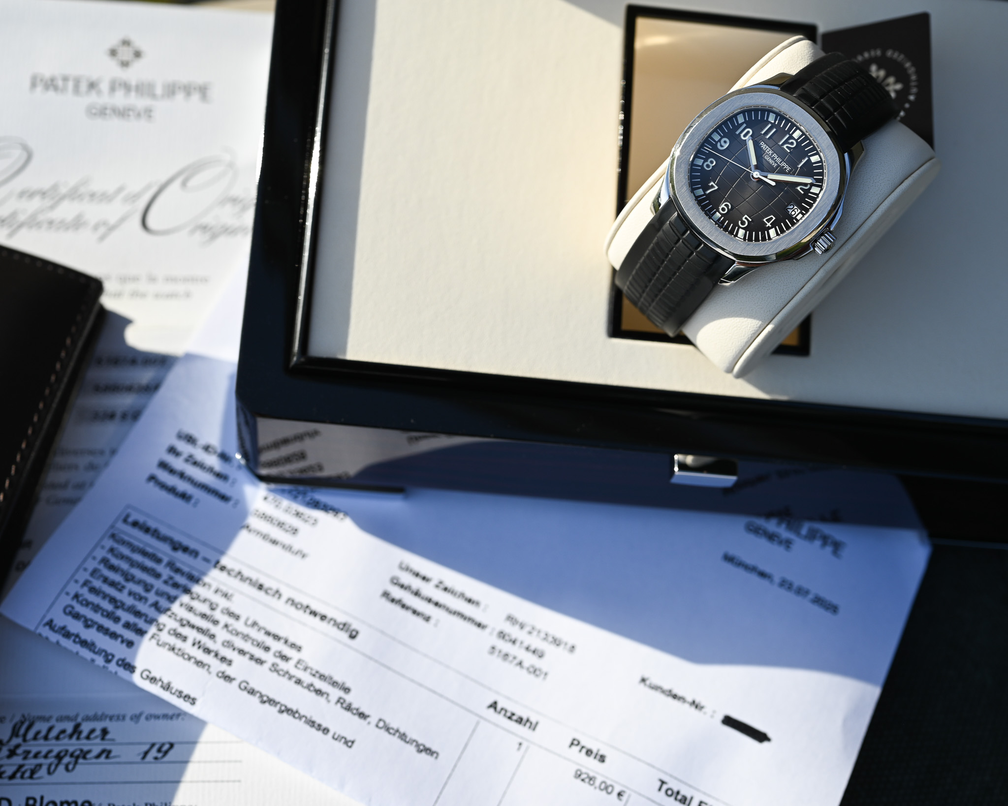 Patek Philippe Aquanaut 5167A-001 Fullset mit Patek Service und Garantie bis Juli 2027 – Bild 3