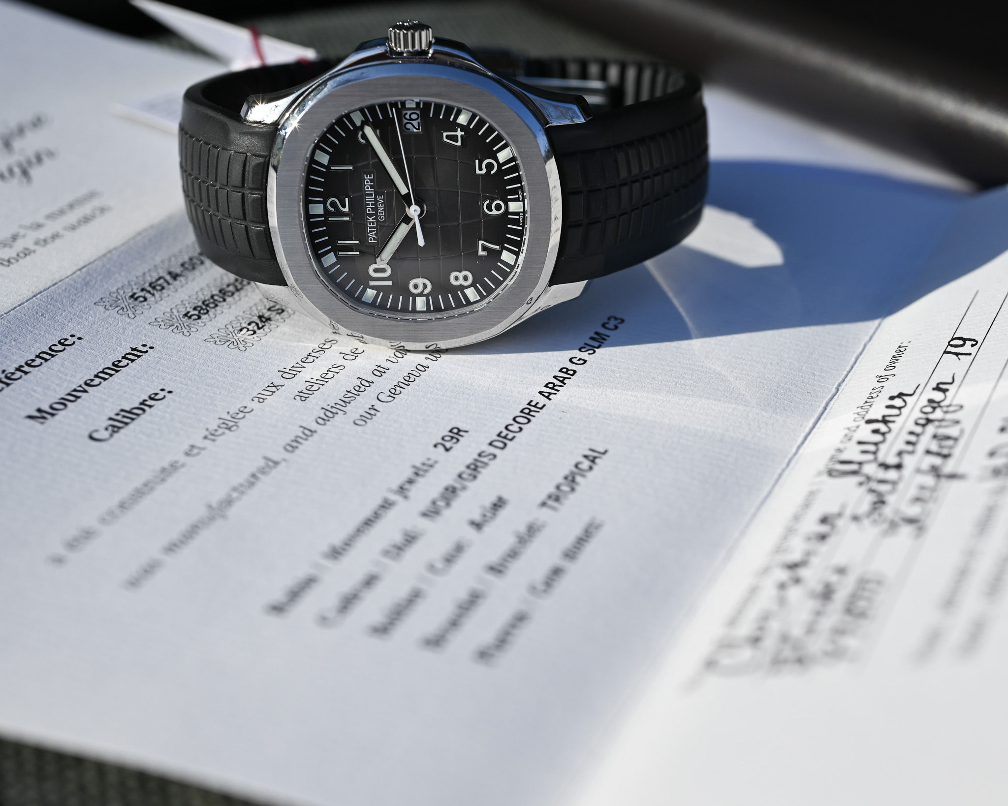 Patek Philippe Aquanaut 5167A-001 Fullset mit Patek Service und Garantie bis Juli 2027 – Bild 4