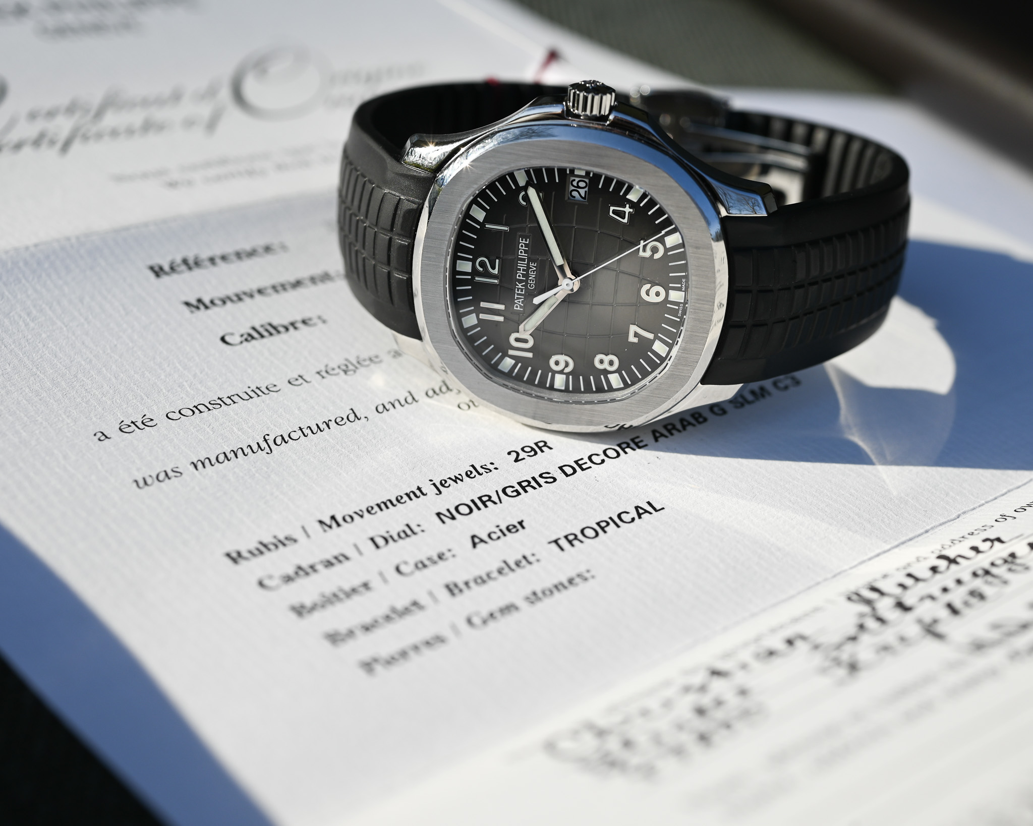 Patek Philippe Aquanaut 5167A-001 Fullset mit Patek Service und Garantie bis Juli 2027 – Bild 5