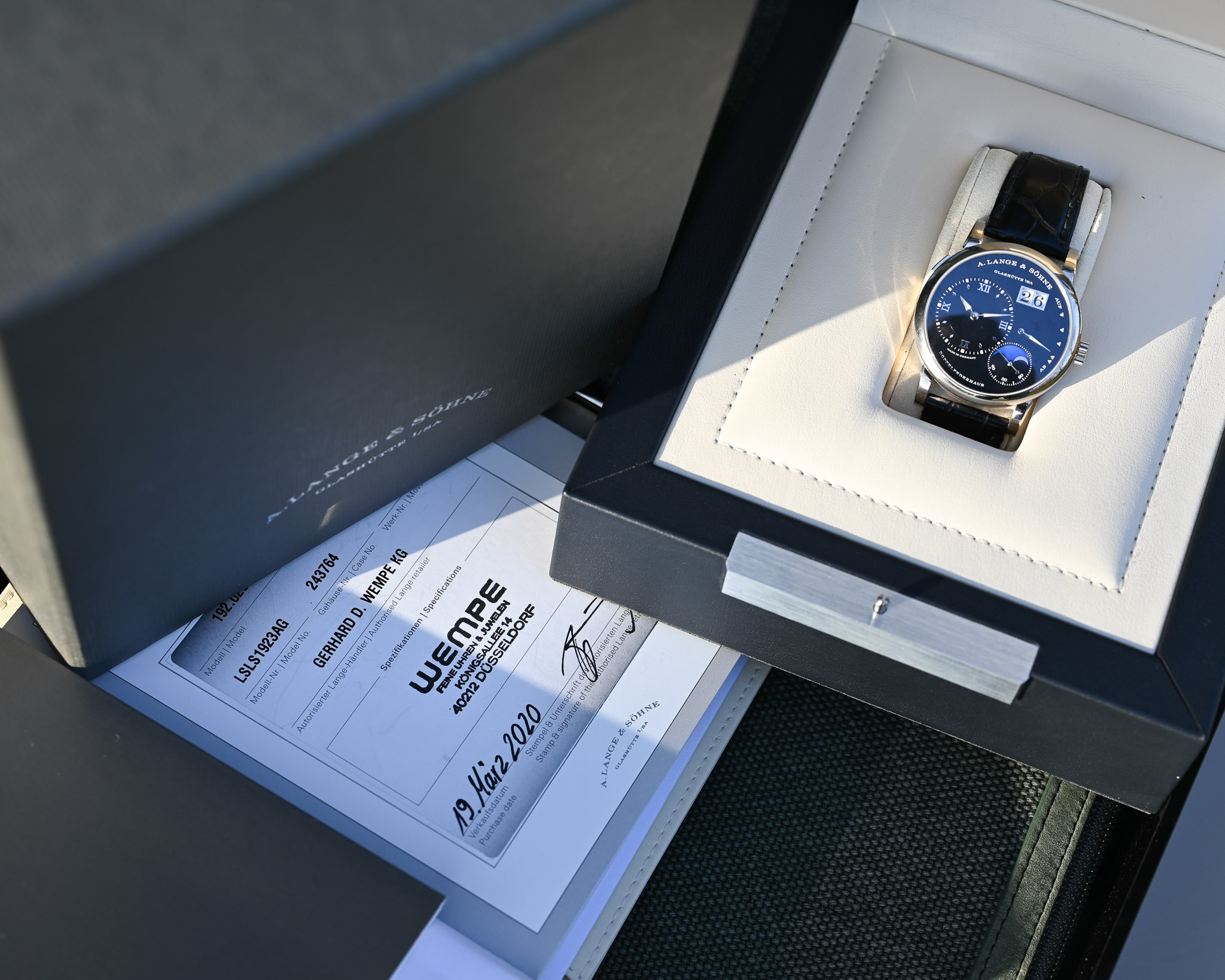 A. Lange & Söhne Lange 1 Mondphase Ref. 192.029 (2021) – Fullset | Neuwertiger Zustand – Bild 3