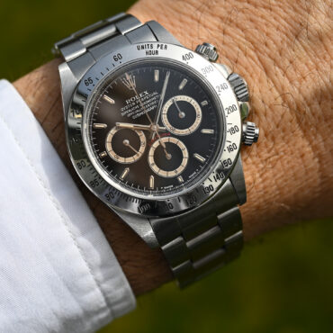 Rolex Daytona 16520 – X-Serie – Fullset – Inverted-6 Dial mit „Patrizzi-Light“ Patina