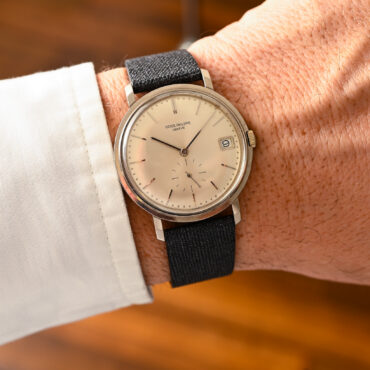 Patek Philippe Vintage Calatrava Ref. 3445 – Archiv-Auszug 1969 – Weißgoldschließe – Sehr guter Zustand