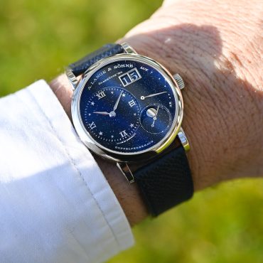 A. Lange & Söhne Kleine Lange 1 Ref. 182.086 – Aventurin-Zifferblatt im Full Set