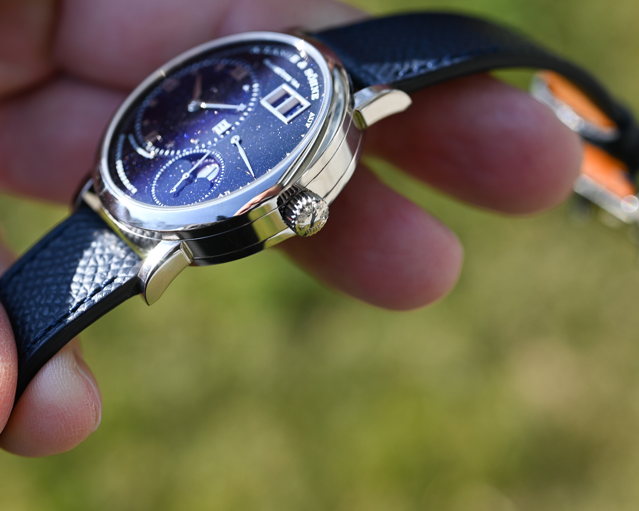 A. Lange & Söhne Kleine Lange 1 Ref. 182.086 – Aventurin-Zifferblatt im Full Set – Bild 11