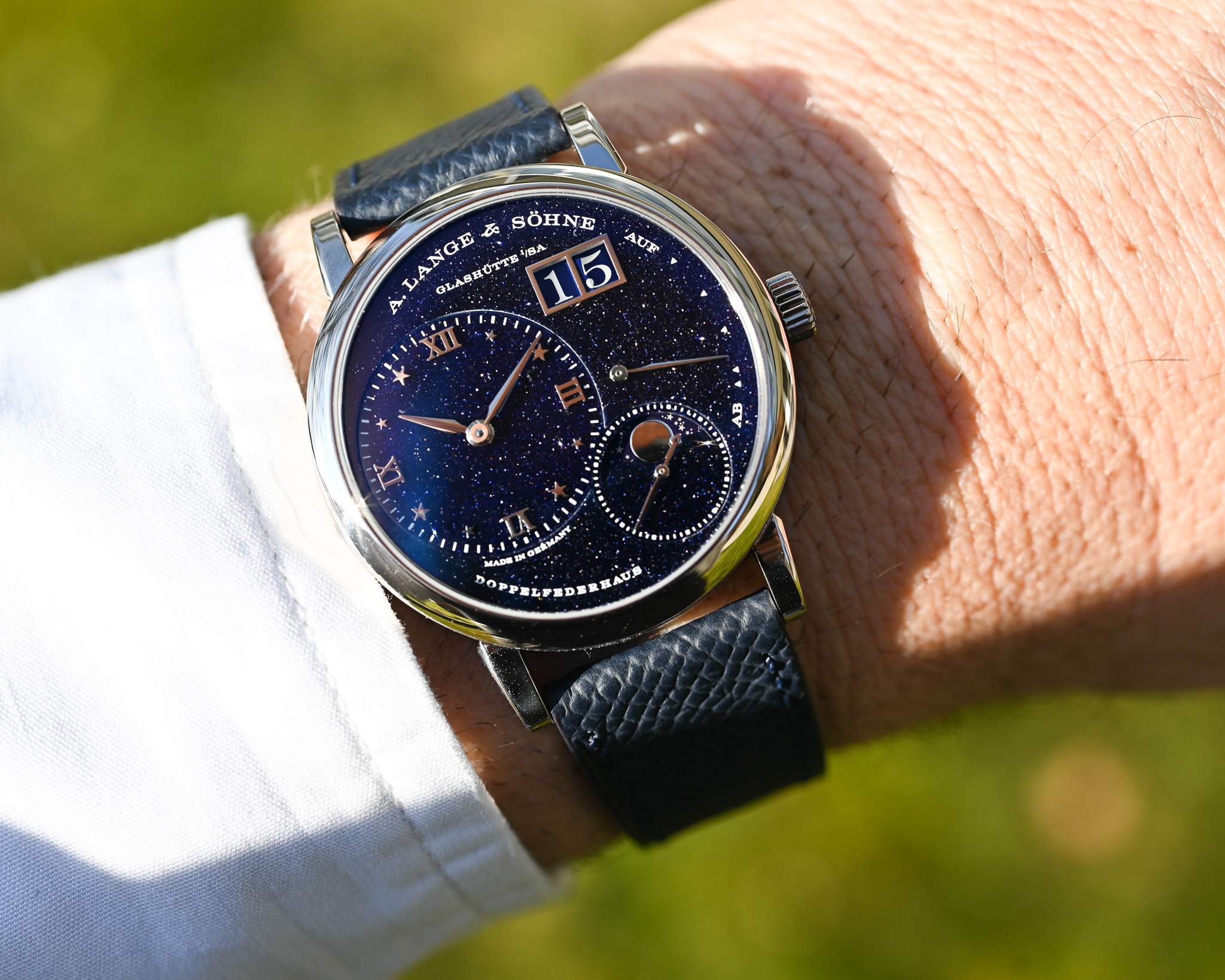 A. Lange & Söhne Kleine Lange 1 Ref. 182.086 – Aventurin-Zifferblatt im Full Set – Bild 5