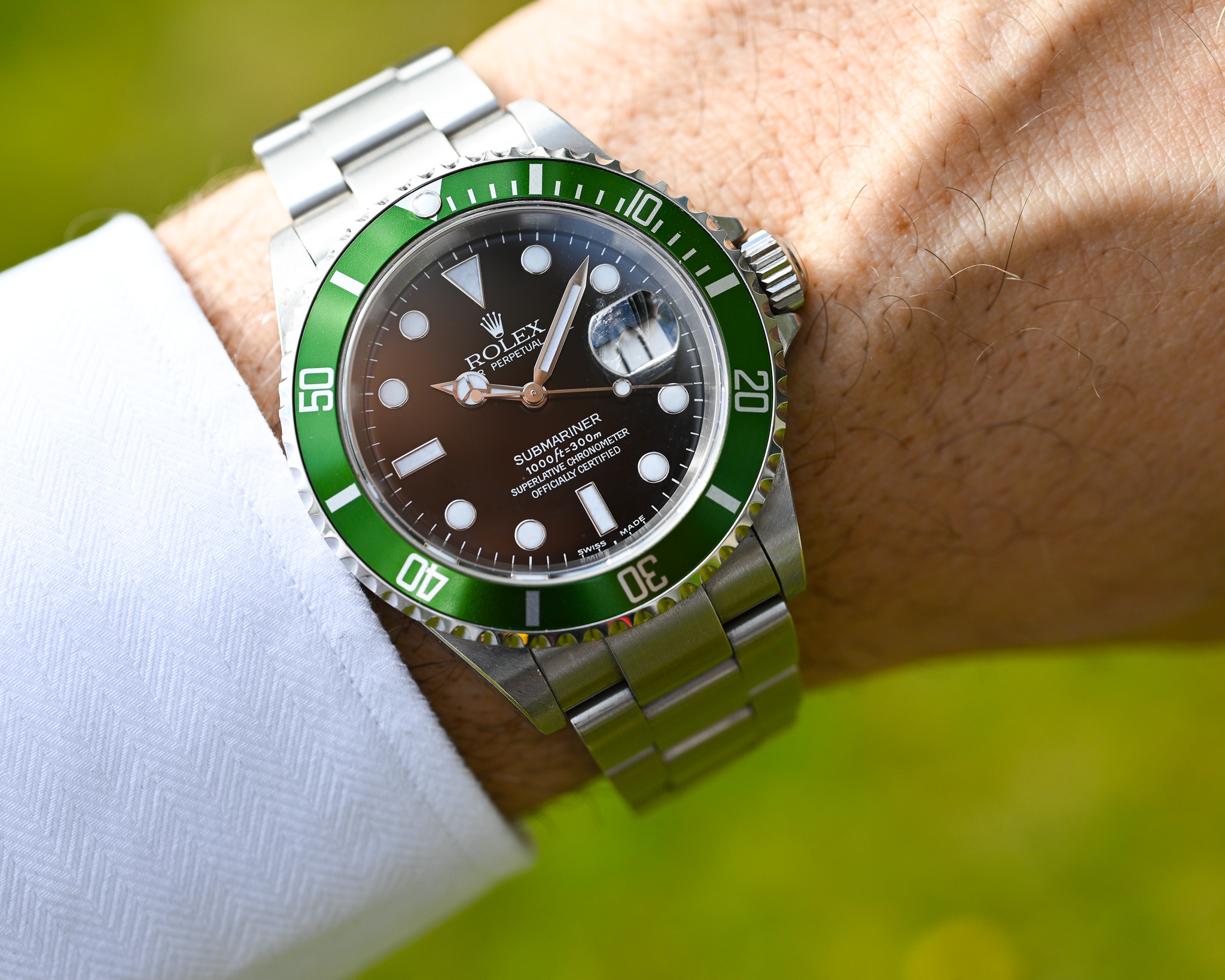 Rolex Submariner Date „Kermit“ Ref. 16610LV – Y-Serie (2003) – Unpoliert – Full Set – Bild 2