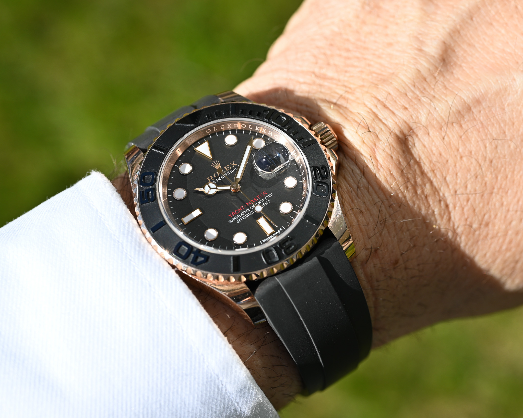 Rolex Yacht-Master 40 Ref. 116655 (2019) – Unpoliert, sehr guter Zustand mit Box & Papieren