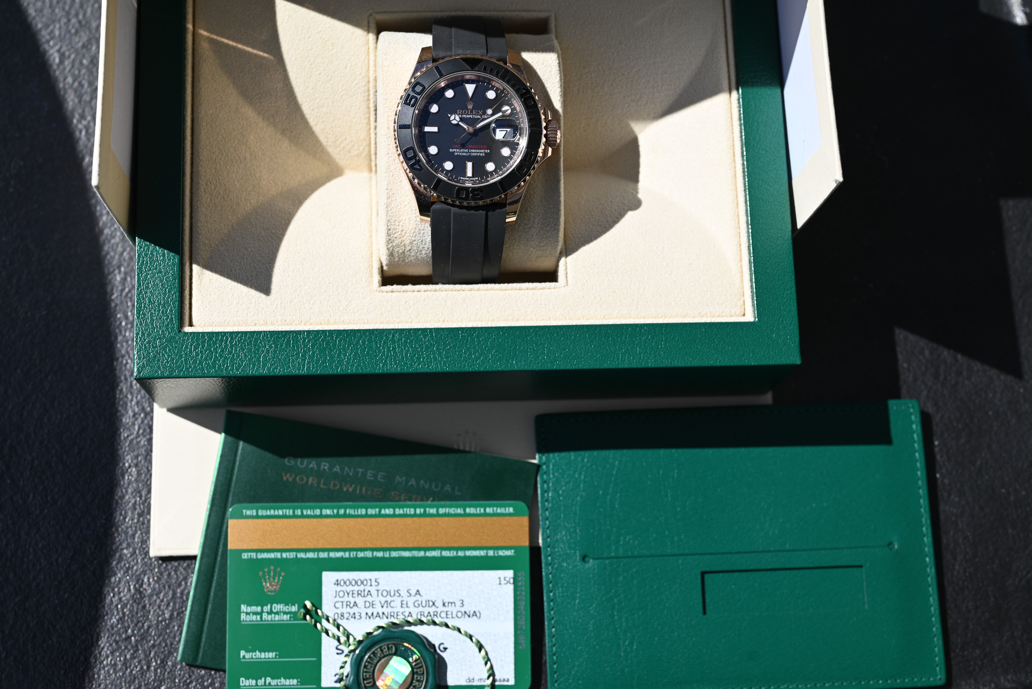 Rolex Yacht-Master 40 Ref. 116655 (2019) – Unpoliert, sehr guter Zustand mit Box & Papieren – Bild 3