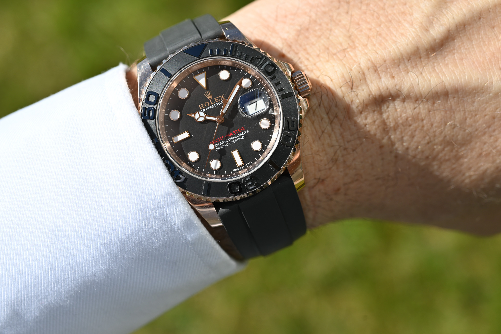 Rolex Yacht-Master 40 Ref. 116655 (2019) – Unpoliert, sehr guter Zustand mit Box & Papieren – Bild 4