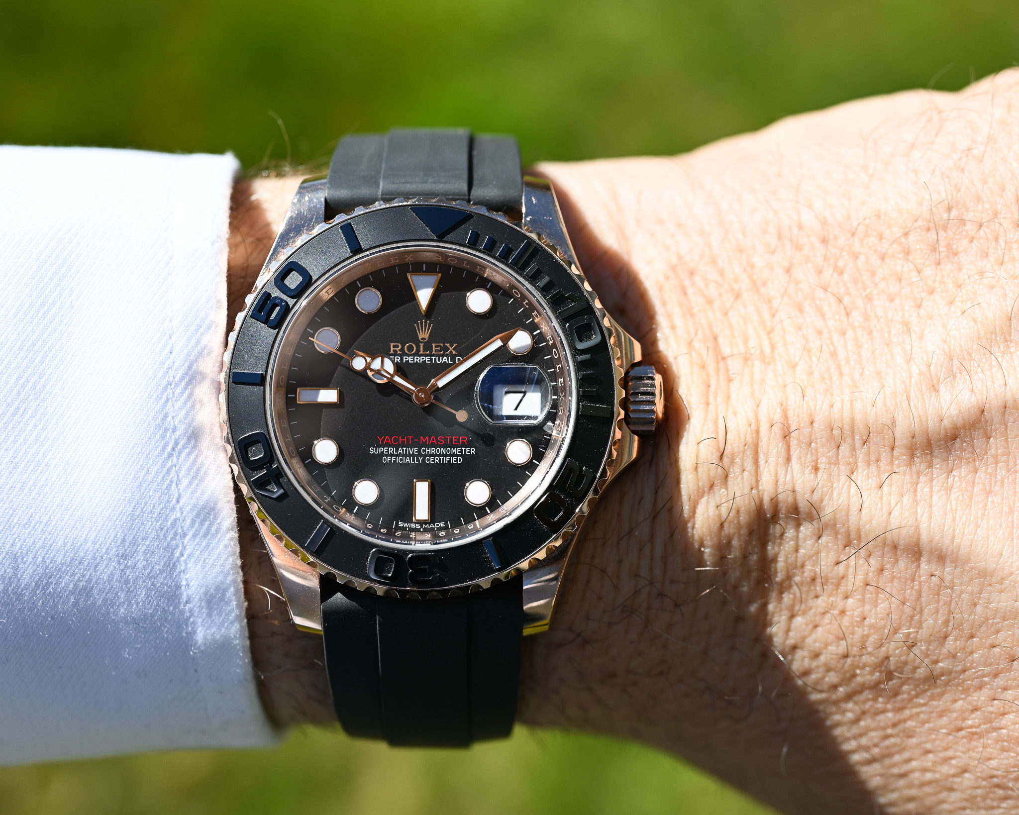 Rolex Yacht-Master 40 Ref. 116655 (2019) – Unpoliert, sehr guter Zustand mit Box & Papieren – Bild 5