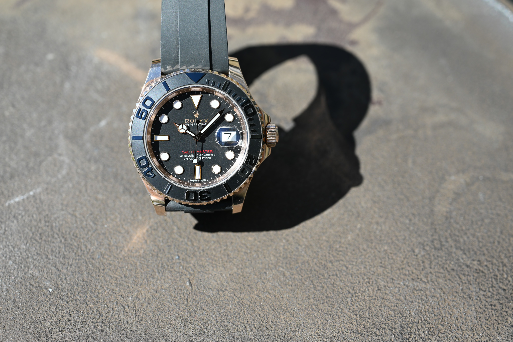 Rolex Yacht-Master 40 Ref. 116655 (2019) – Unpoliert, sehr guter Zustand mit Box & Papieren – Bild 8