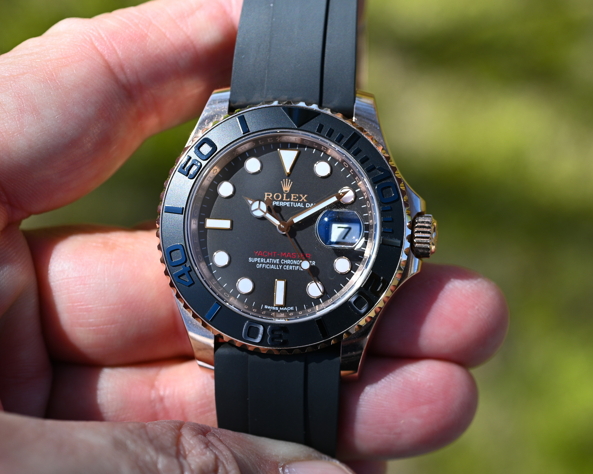 Rolex Yacht-Master 40 Ref. 116655 (2019) – Unpoliert, sehr guter Zustand mit Box & Papieren – Bild 14