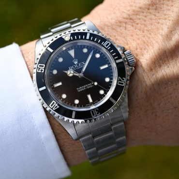 Rolex Submariner 14060 Tritium aus 1994 mit Box und Papieren
