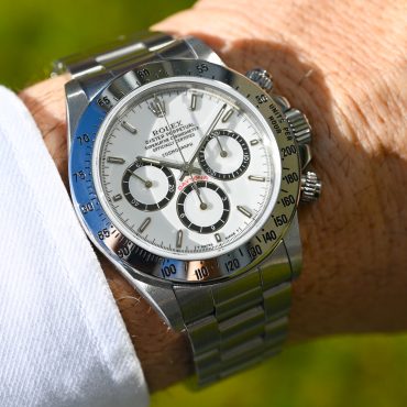 Rolex Cosmograph Daytona Ref. 16520 „Porcelain Dial“ – Perfekter Zustand, frischer Rolex Service