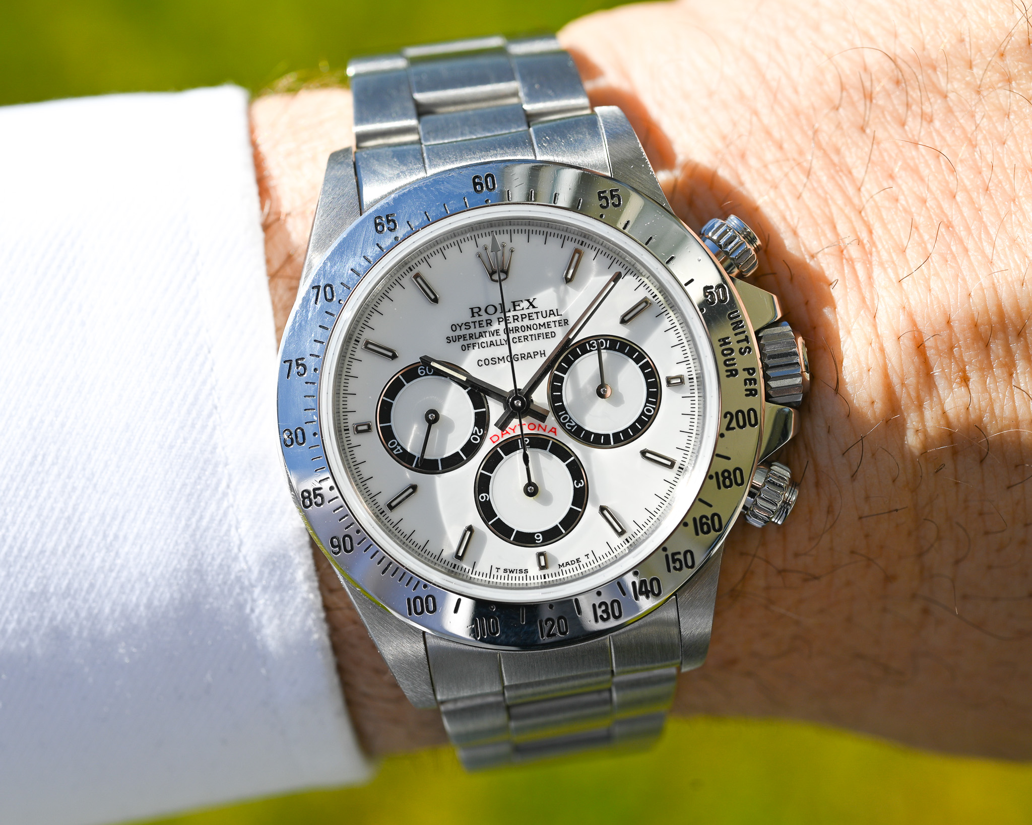 Rolex Cosmograph Daytona Ref. 16520 „Porcelain Dial“ – Perfekter Zustand, frischer Rolex Service – Bild 2