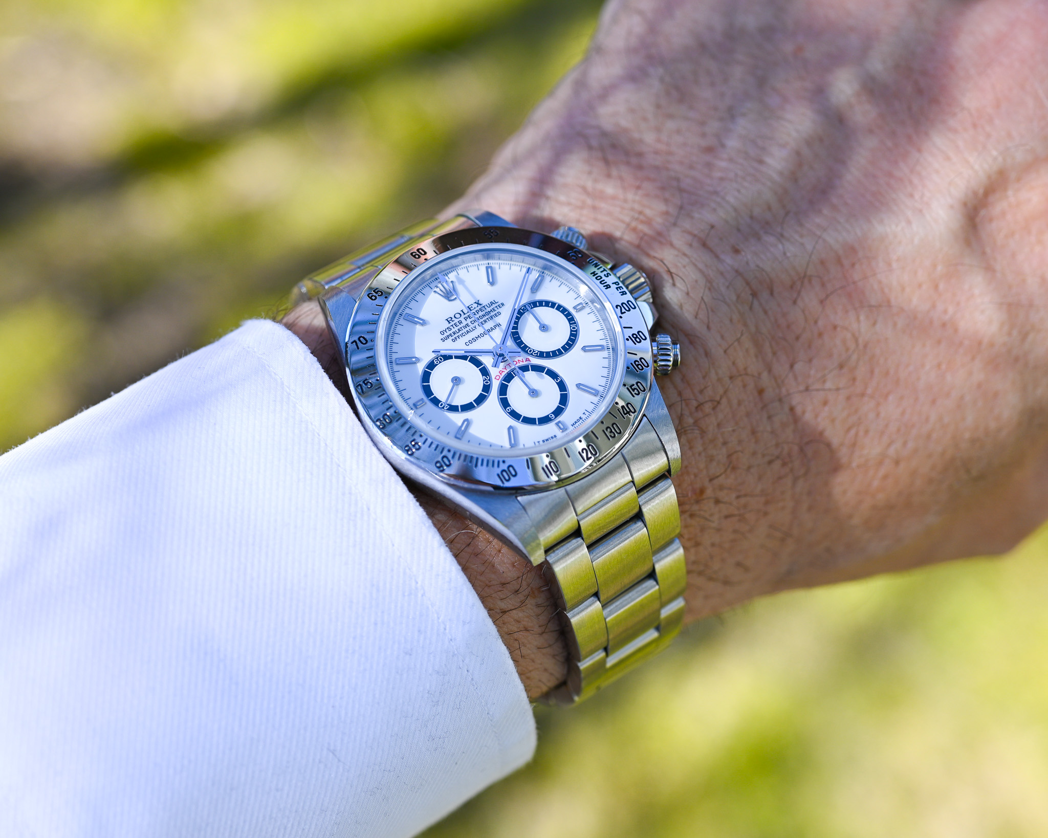 Rolex Cosmograph Daytona Ref. 16520 „Porcelain Dial“ – Perfekter Zustand, frischer Rolex Service – Bild 4