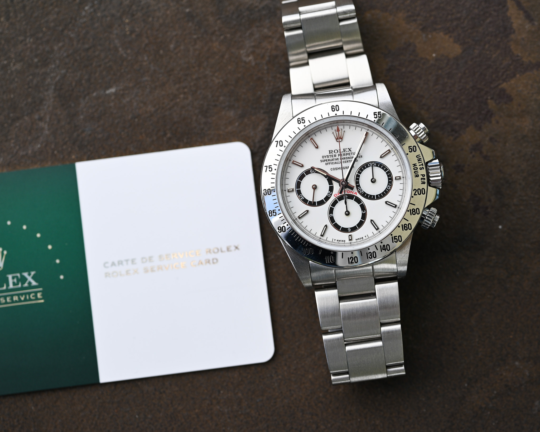 Rolex Cosmograph Daytona Ref. 16520 „Porcelain Dial“ – Perfekter Zustand, frischer Rolex Service – Bild 9