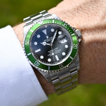 Rolex Submariner Date „Kermit“ Ref. 16610LV – Y-Serie (2003) – Unpoliert – Full Set
