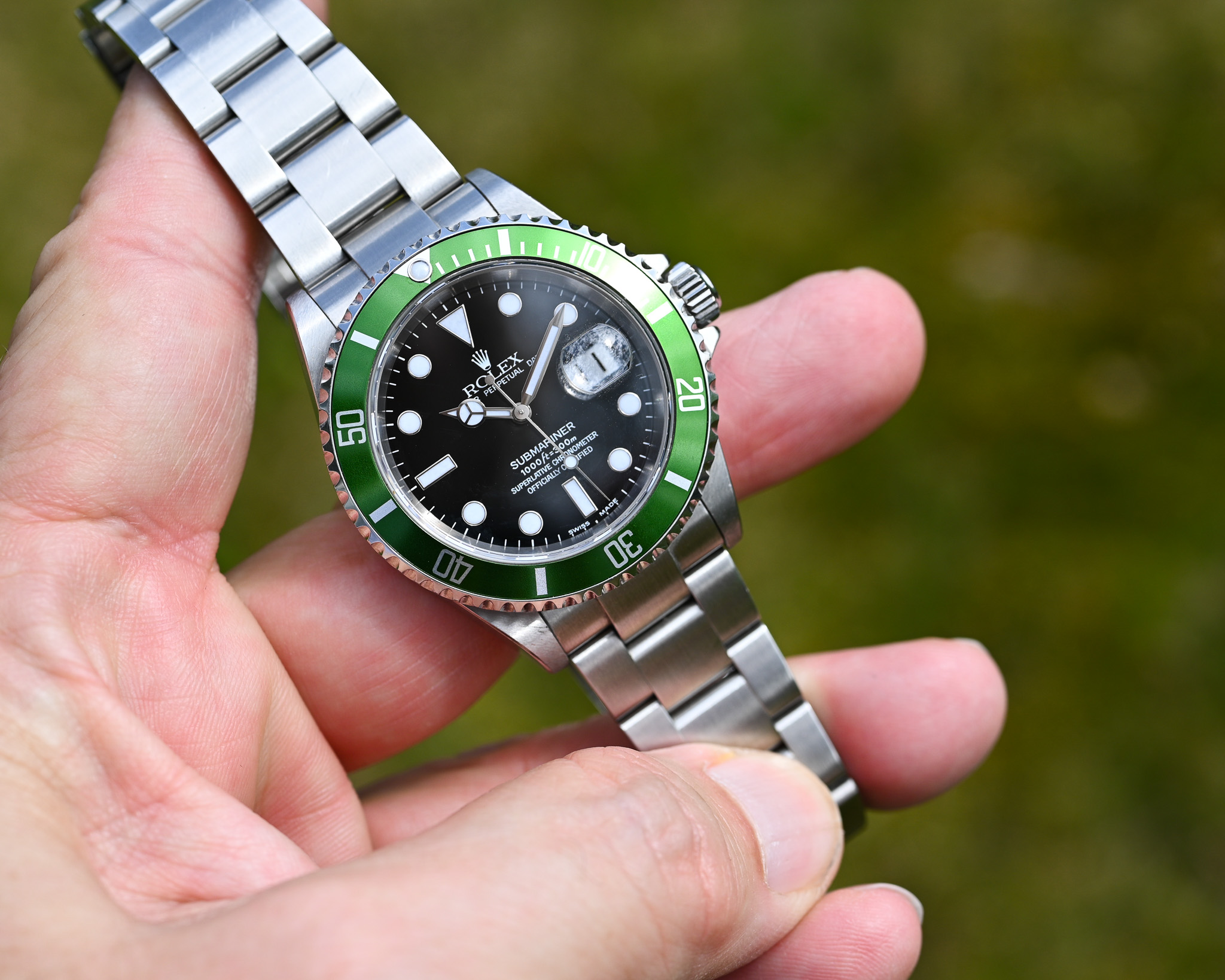 Rolex Submariner Date „Kermit“ Ref. 16610LV – Y-Serie (2003) – Unpoliert – Full Set – Bild 11