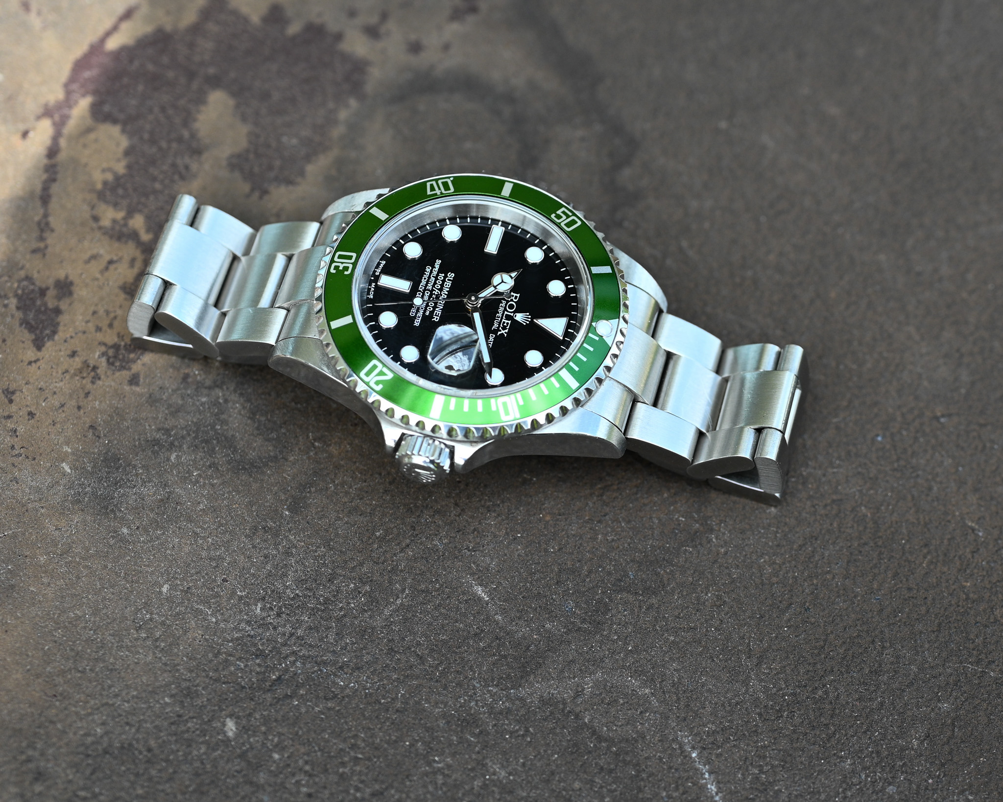 Rolex Submariner Date „Kermit“ Ref. 16610LV – Y-Serie (2003) – Unpoliert – Full Set – Bild 13