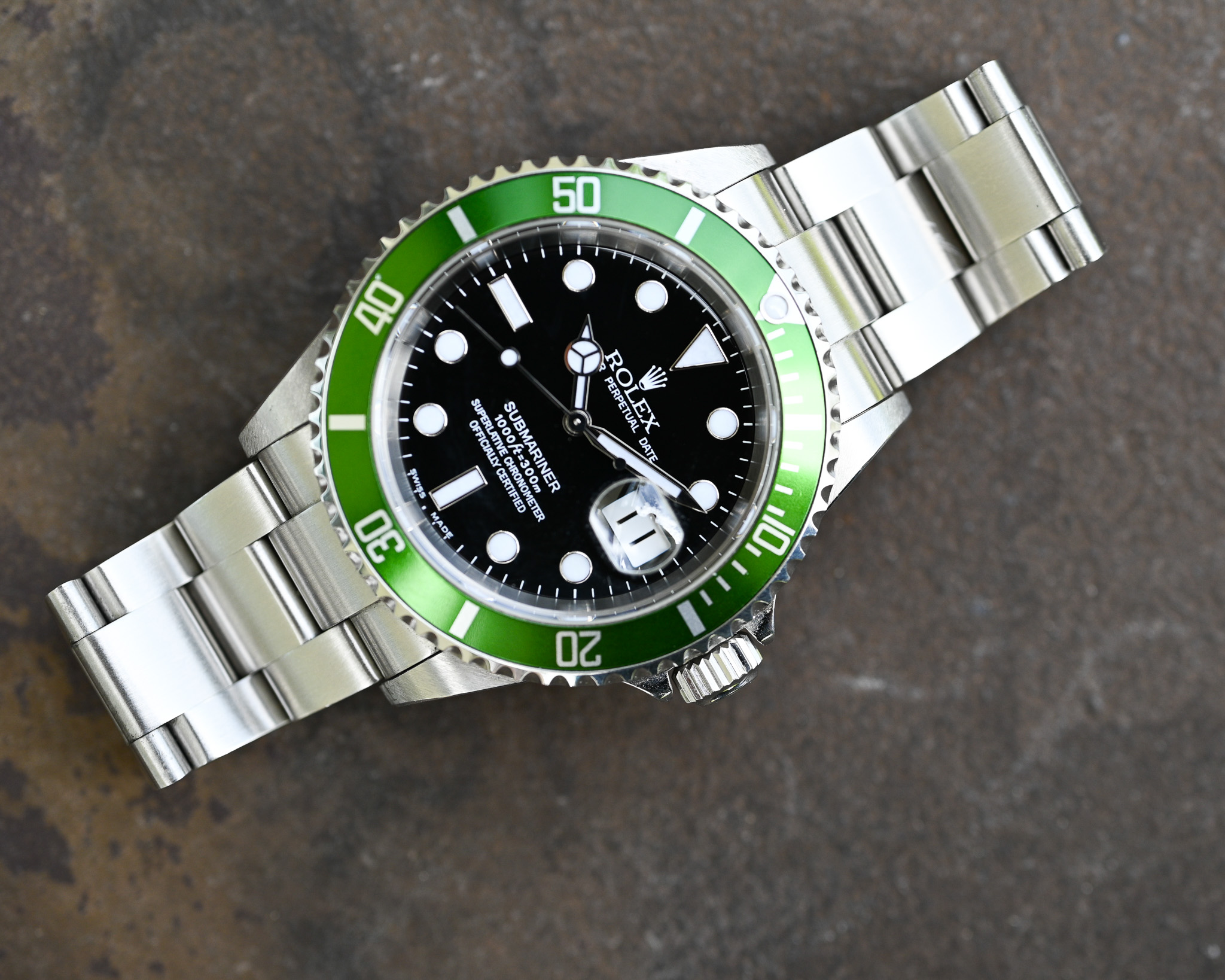 Rolex Submariner Date „Kermit“ Ref. 16610LV – Y-Serie (2003) – Unpoliert – Full Set – Bild 14