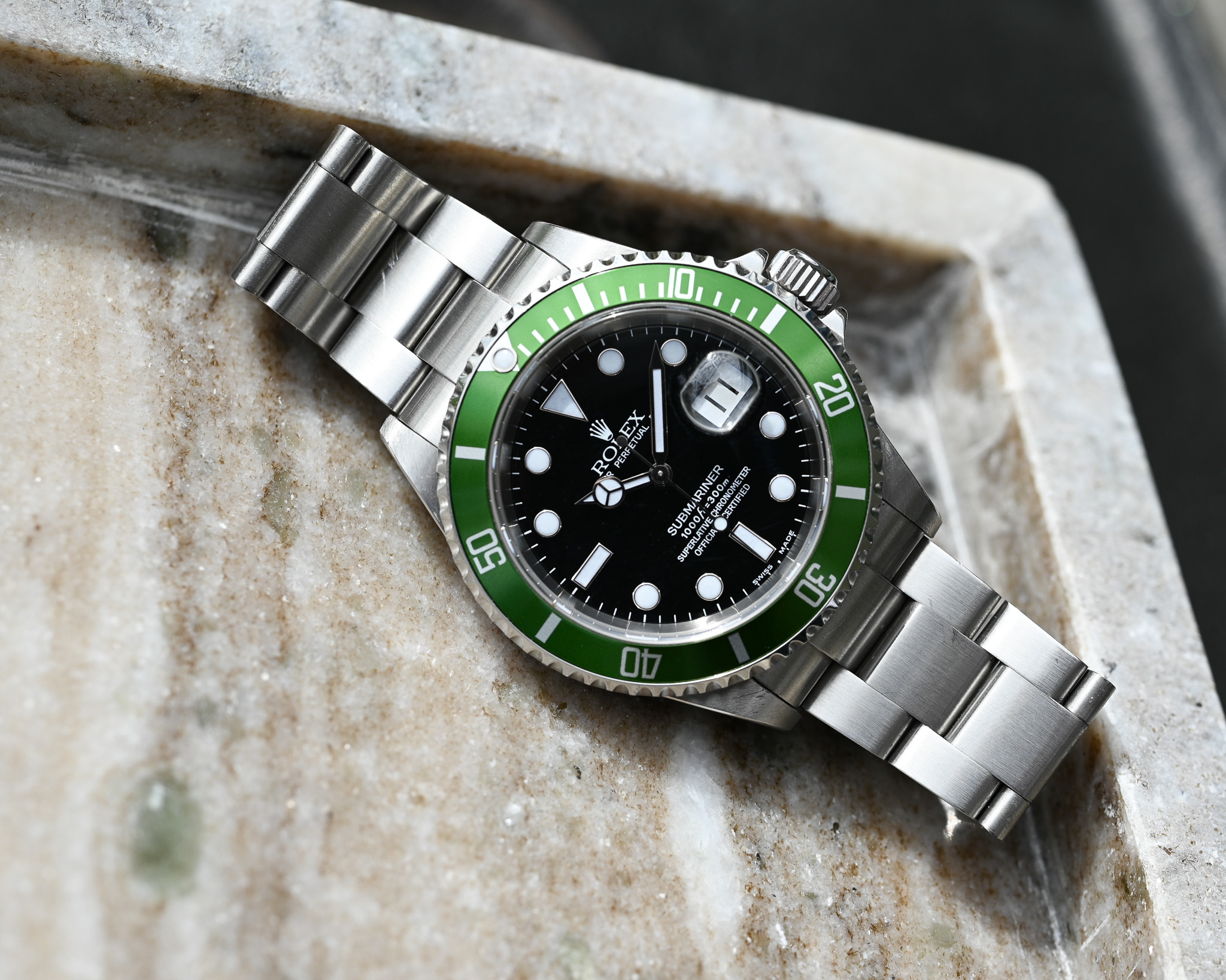 Rolex Submariner Date „Kermit“ Ref. 16610LV – Y-Serie (2003) – Unpoliert – Full Set – Bild 18