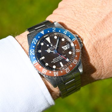 Rolex GMT-Master 1675 (MK 1 / Long-E) aus 1968  – Tropical Beauty mit perfekter Farb-Harmonie