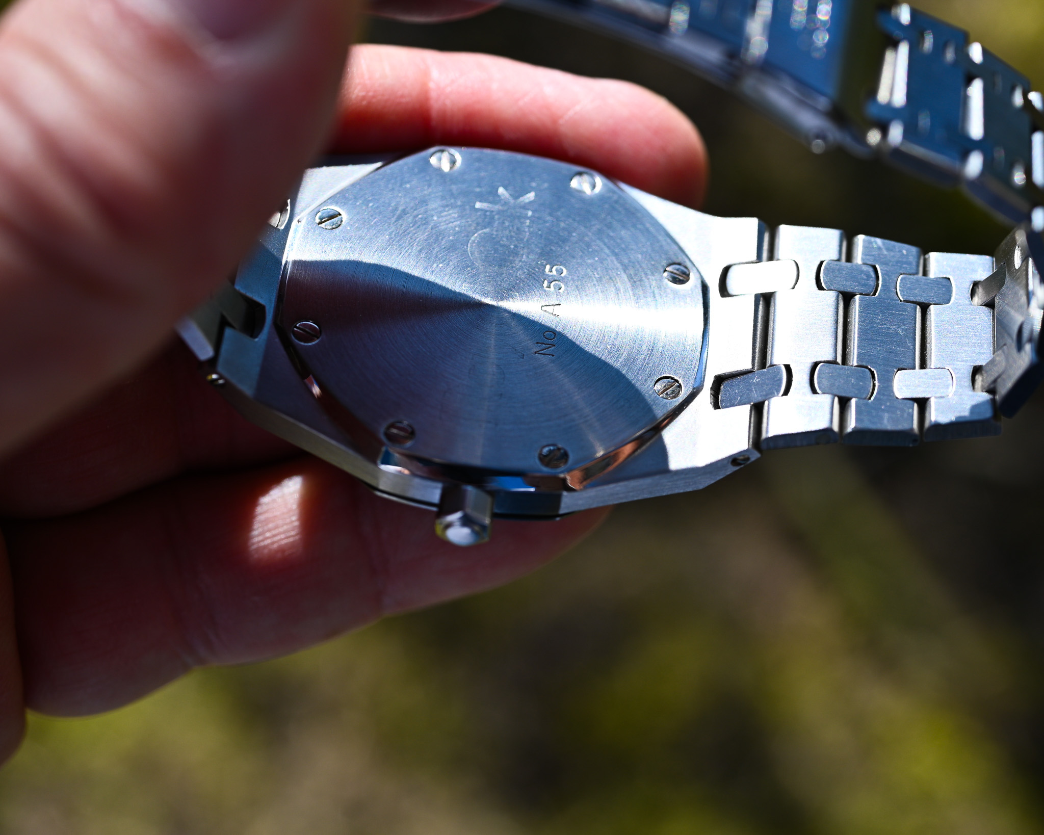 Sensationelle Sammleruhr – Audemars Piguet Royal Oak 5402 A-Serie Nr. 55 – Extrem selten in diesem Originalzustand ! – Bild 10