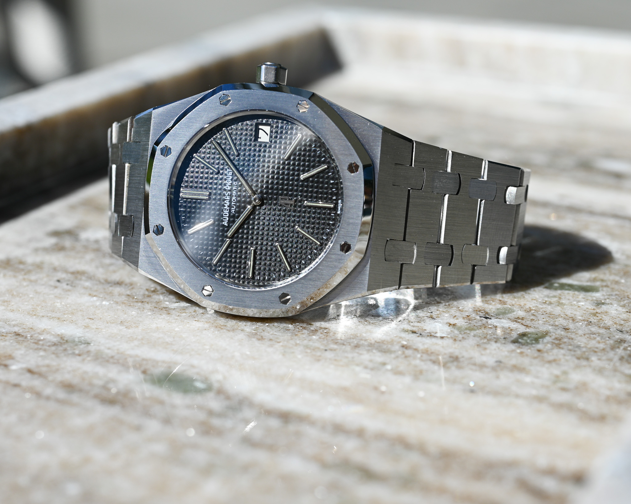Sensationelle Sammleruhr – Audemars Piguet Royal Oak 5402 A-Serie Nr. 55 – Extrem selten in diesem Originalzustand ! – Bild 20