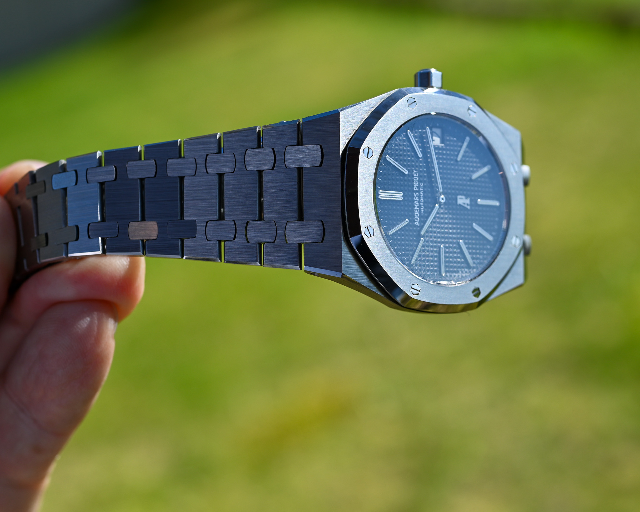 Sensationelle Sammleruhr – Audemars Piguet Royal Oak 5402 A-Serie Nr. 55 – Extrem selten in diesem Originalzustand ! – Bild 7