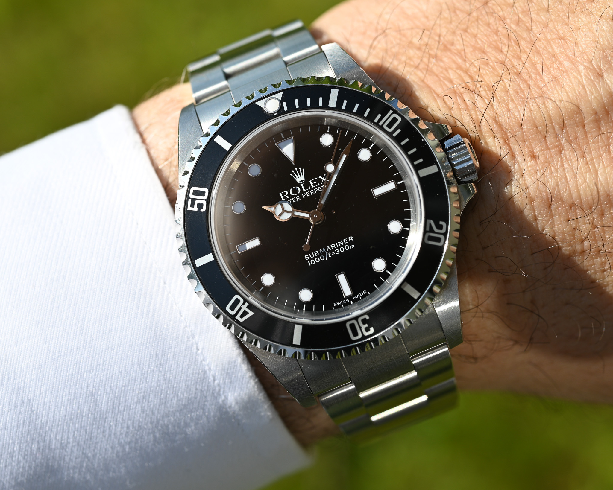 Rolex Submariner 14060 (2001) – Fullset | Top Zustand | Rolex Revision 02/2023
