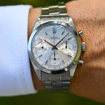 Rolex Chronograph „Pre-Daytona“ – Ref. 6238 | Baujahr 1965 | Silbernes Blatt