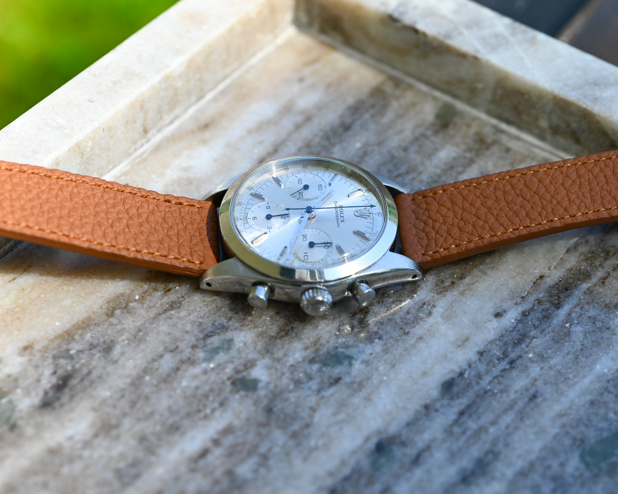 Rolex Chronograph „Pre-Daytona“ – Ref. 6238 | Baujahr 1965 | Silbernes Blatt – Bild 15