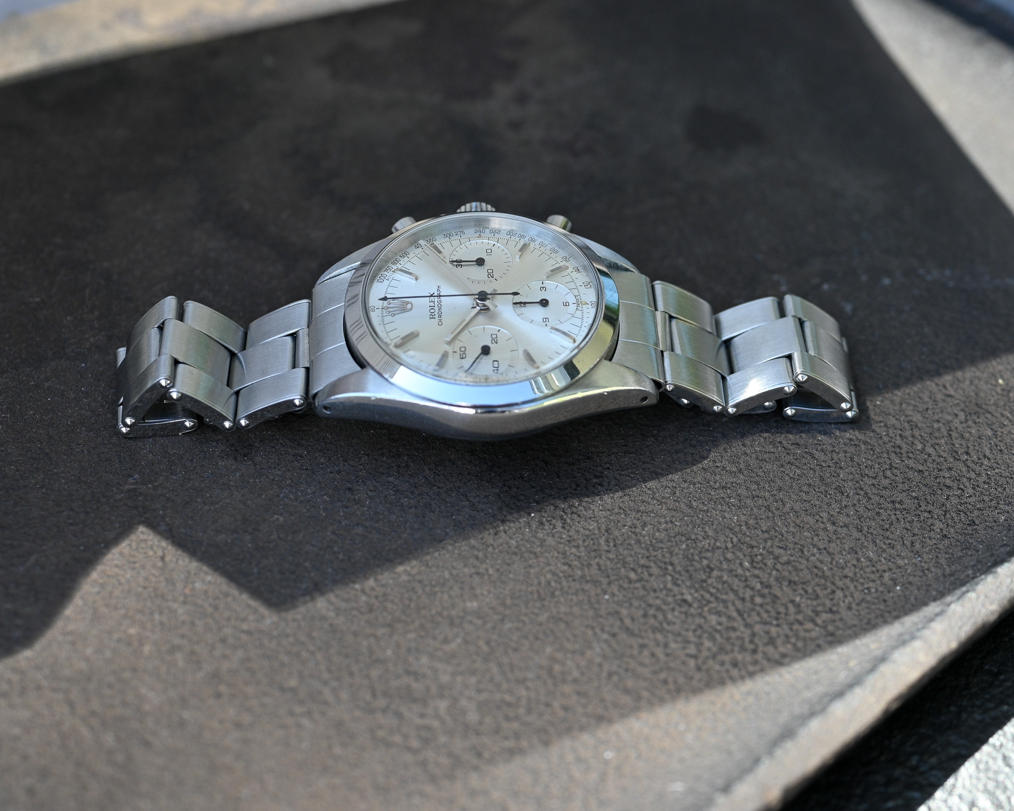 Rolex Chronograph „Pre-Daytona“ – Ref. 6238 | Baujahr 1965 | Silbernes Blatt – Bild 6