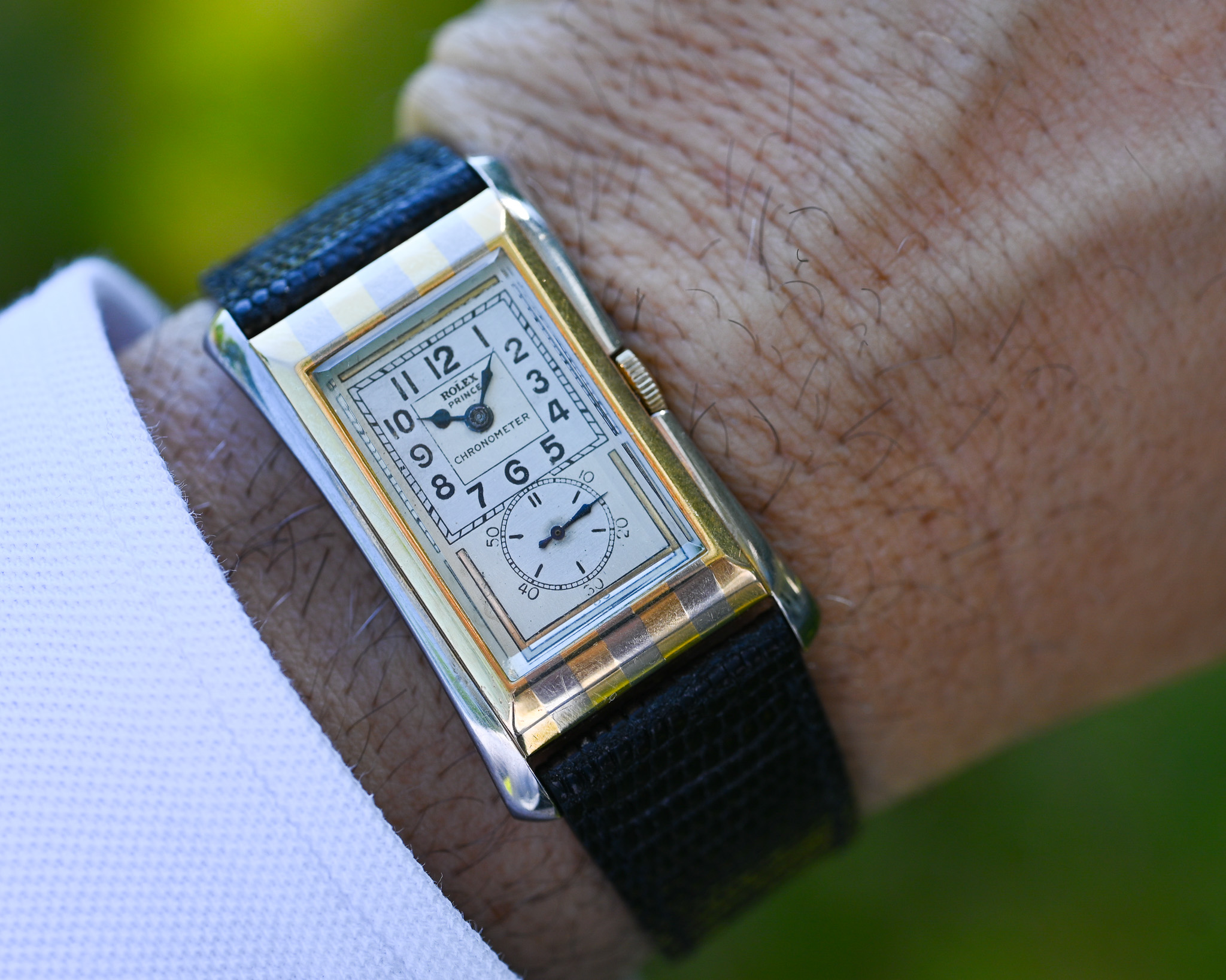 Rolex Prince „Doctor’s Watch“ – Ref. 871 | ca. 1930 | Seltenes Streifengehäuse – Bild 2