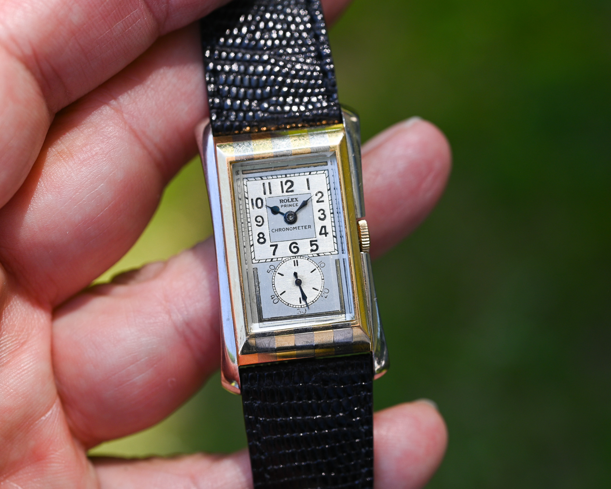 Rolex Prince „Doctor’s Watch“ – Ref. 871 | ca. 1930 | Seltenes Streifengehäuse – Bild 3