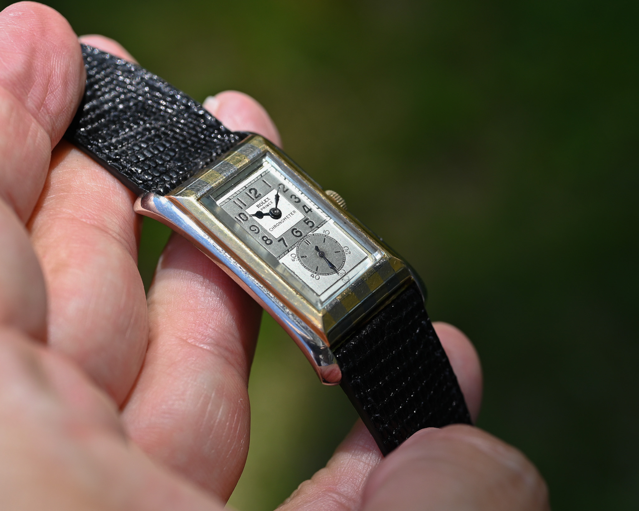 Rolex Prince „Doctor’s Watch“ – Ref. 871 | ca. 1930 | Seltenes Streifengehäuse – Bild 4