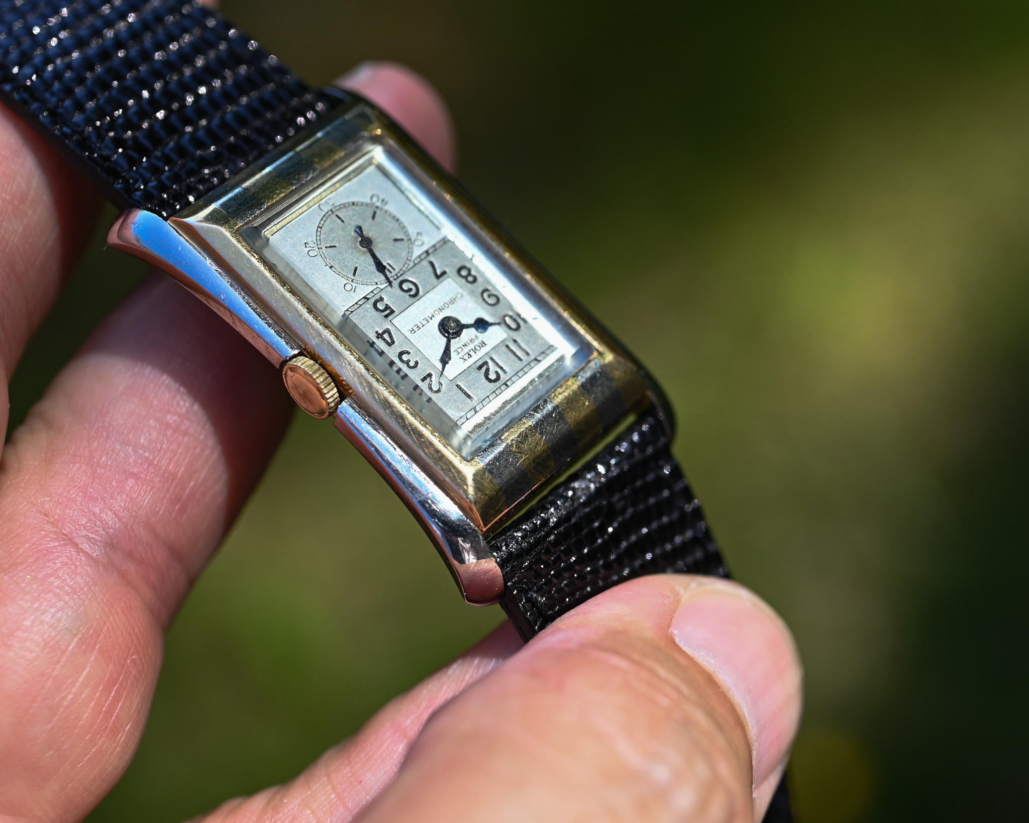 Rolex Prince „Doctor’s Watch“ – Ref. 871 | ca. 1930 | Seltenes Streifengehäuse – Bild 5