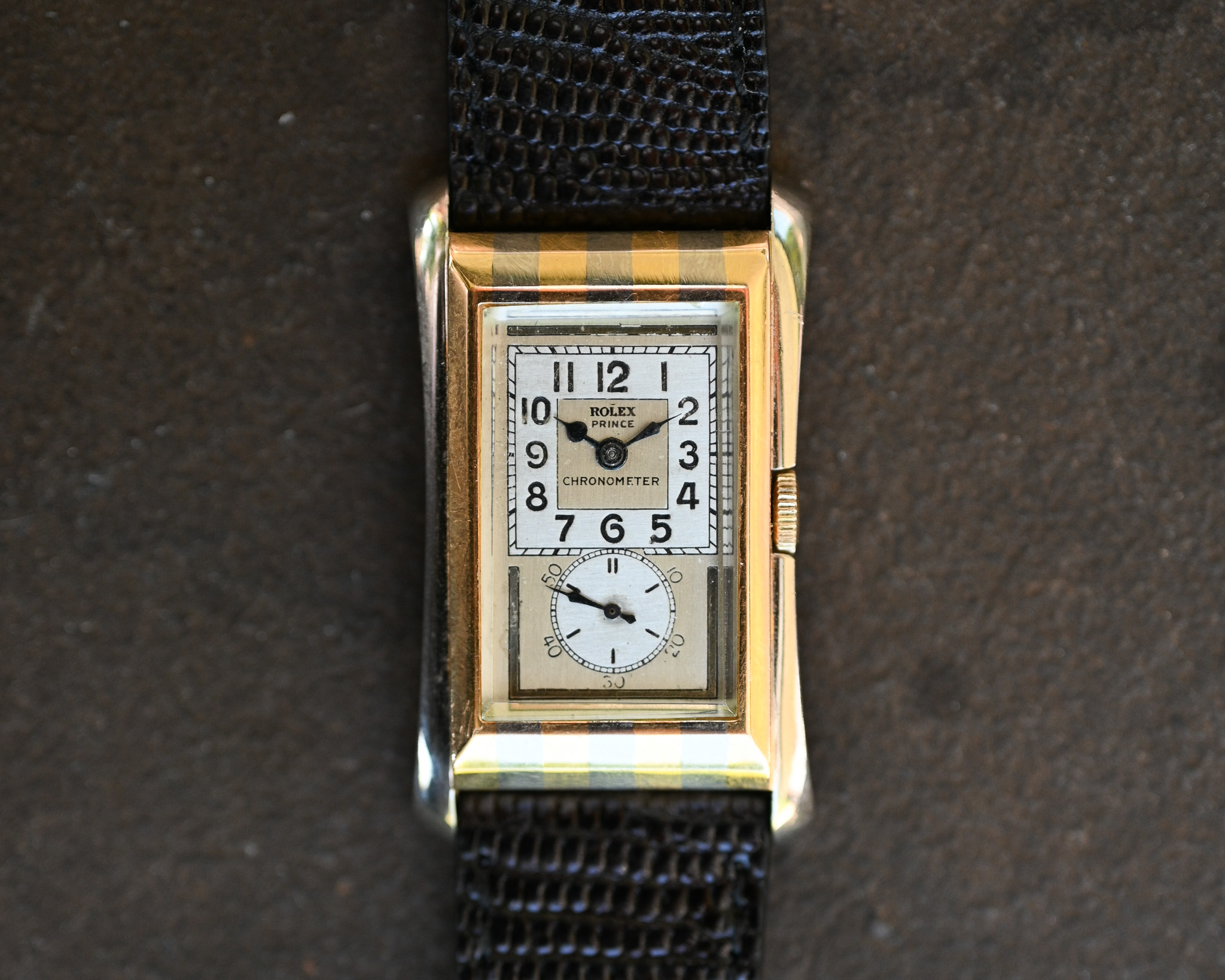 Rolex Prince „Doctor’s Watch“ – Ref. 871 | ca. 1930 | Seltenes Streifengehäuse – Bild 9