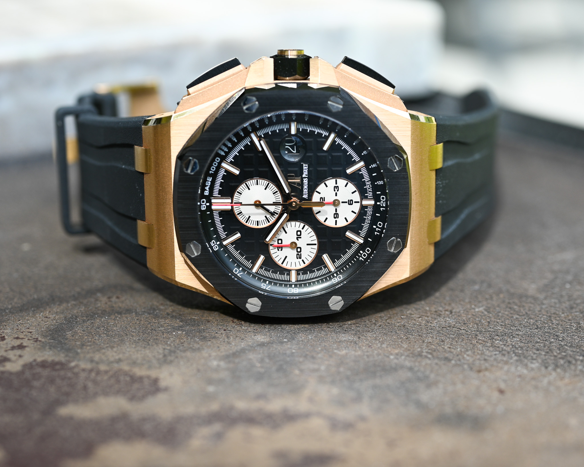 Audemars Piguet Royal Oak Offshore Chronograph 26401RO.OO.A002CA.01 Rotgold – Fullset aus 2016 – Bild 12