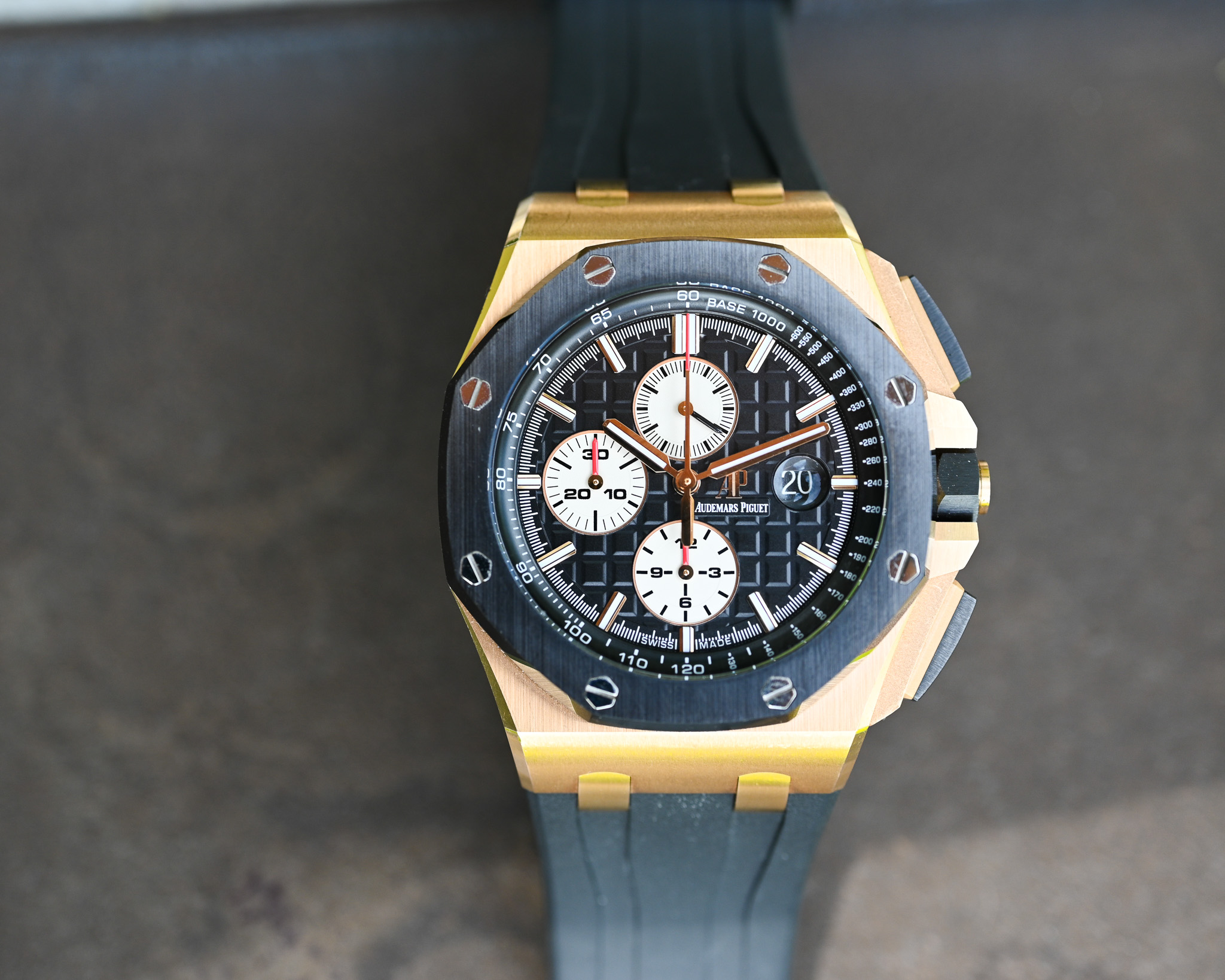 Audemars Piguet Royal Oak Offshore Chronograph 26401RO.OO.A002CA.01 Rotgold – Fullset aus 2016 – Bild 13