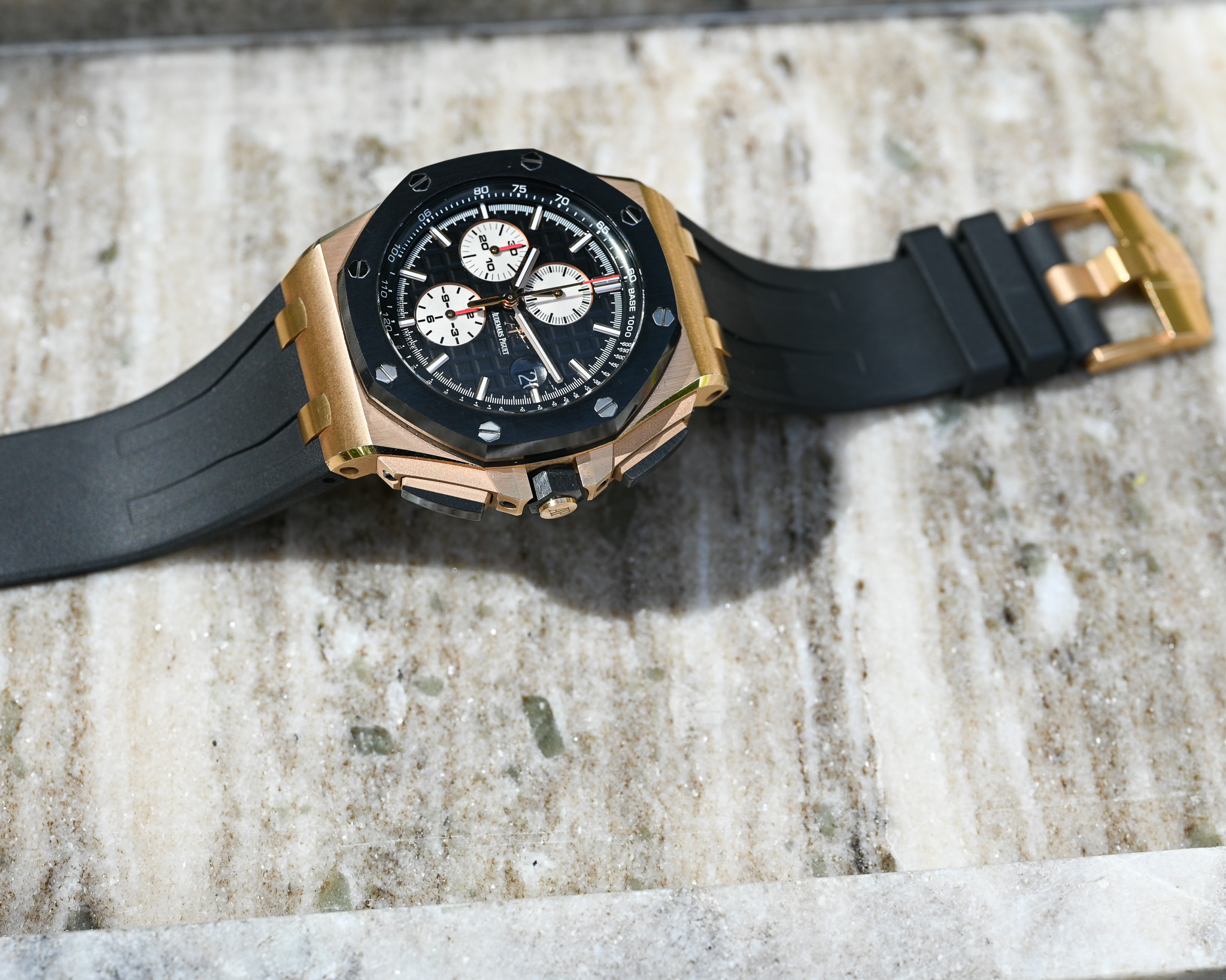 Audemars Piguet Royal Oak Offshore Chronograph 26401RO.OO.A002CA.01 Rotgold – Fullset aus 2016 – Bild 14