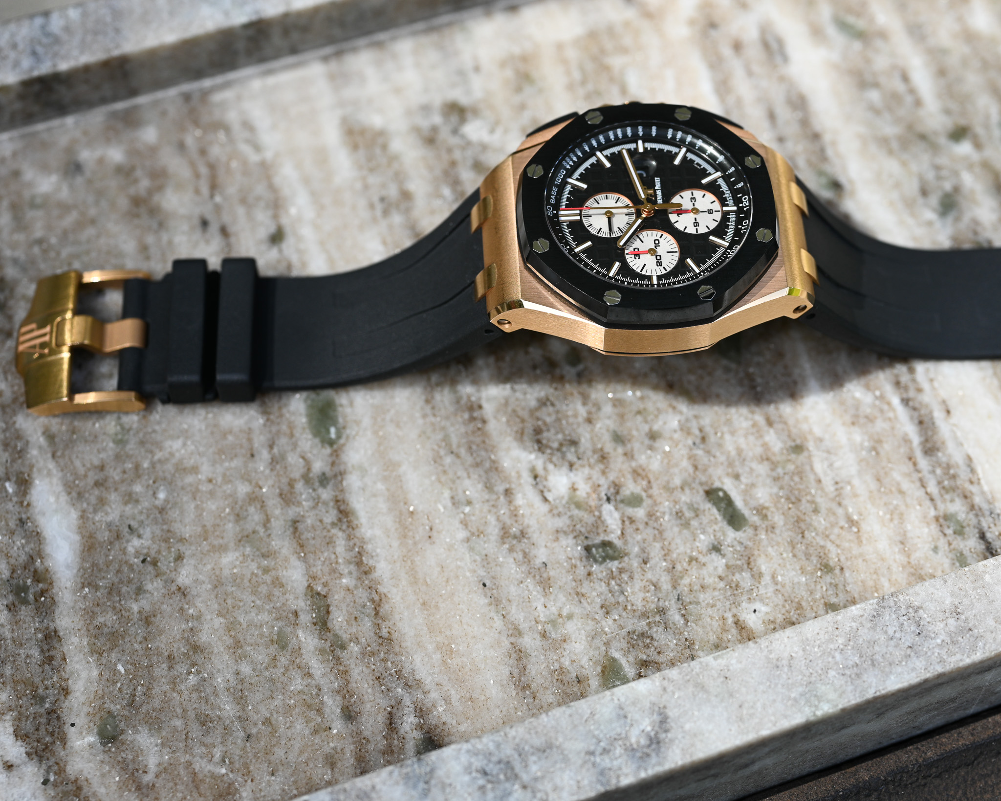 Audemars Piguet Royal Oak Offshore Chronograph 26401RO.OO.A002CA.01 Rotgold – Fullset aus 2016 – Bild 15