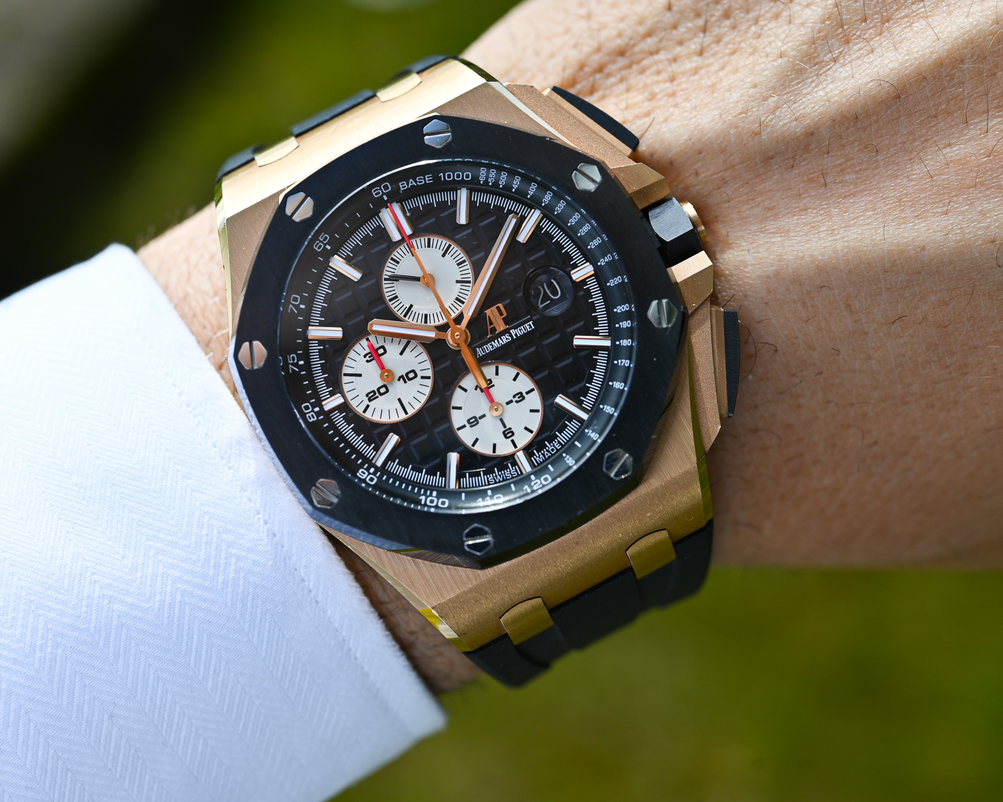 Audemars Piguet Royal Oak Offshore Chronograph 26401RO.OO.A002CA.01 Rotgold – Fullset aus 2016 – Bild 17