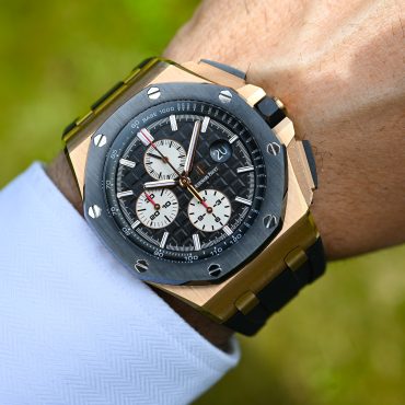 Audemars Piguet Royal Oak Offshore Chronograph 26401RO.OO.A002CA.01 Rotgold – Fullset aus 2016