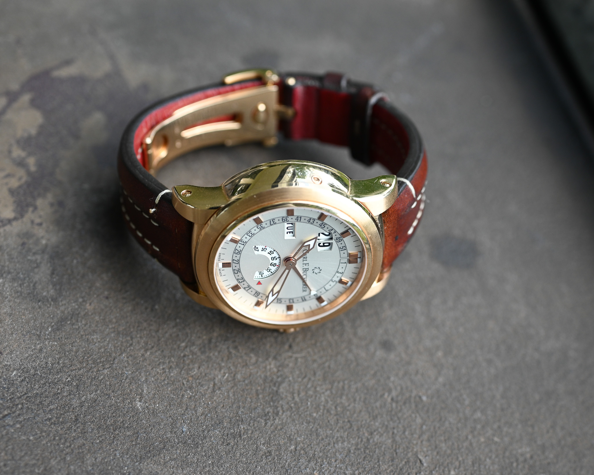 Carl F. Bucherer Patravi Calendar – Ref. 00.10629.03.13.01 | Rotgold | Perfekter Zustand – Bild 13