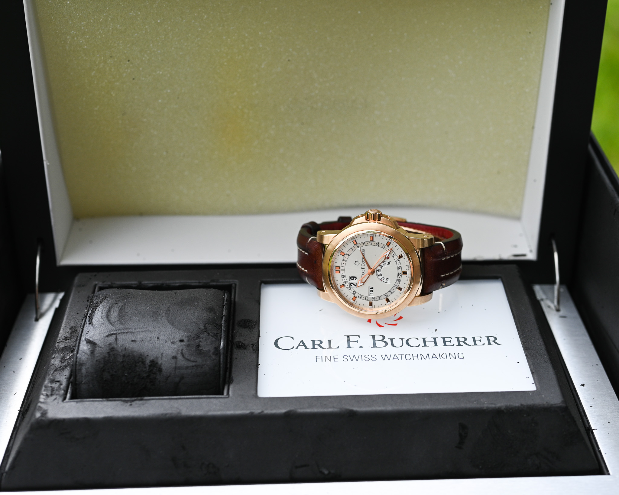 Carl F. Bucherer Patravi Calendar – Ref. 00.10629.03.13.01 | Rotgold | Perfekter Zustand – Bild 3