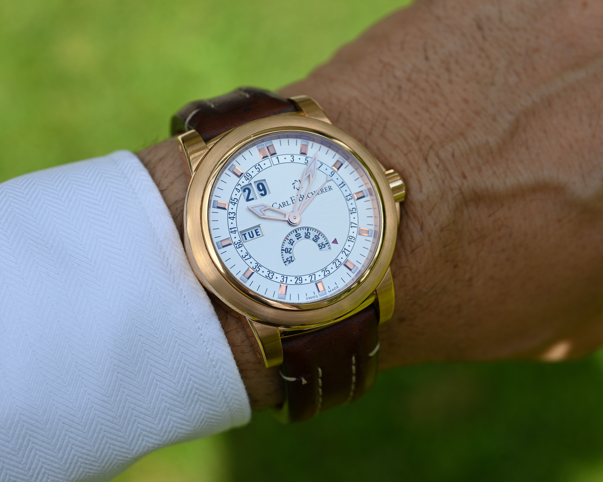 Carl F. Bucherer Patravi Calendar – Ref. 00.10629.03.13.01 | Rotgold | Perfekter Zustand – Bild 4