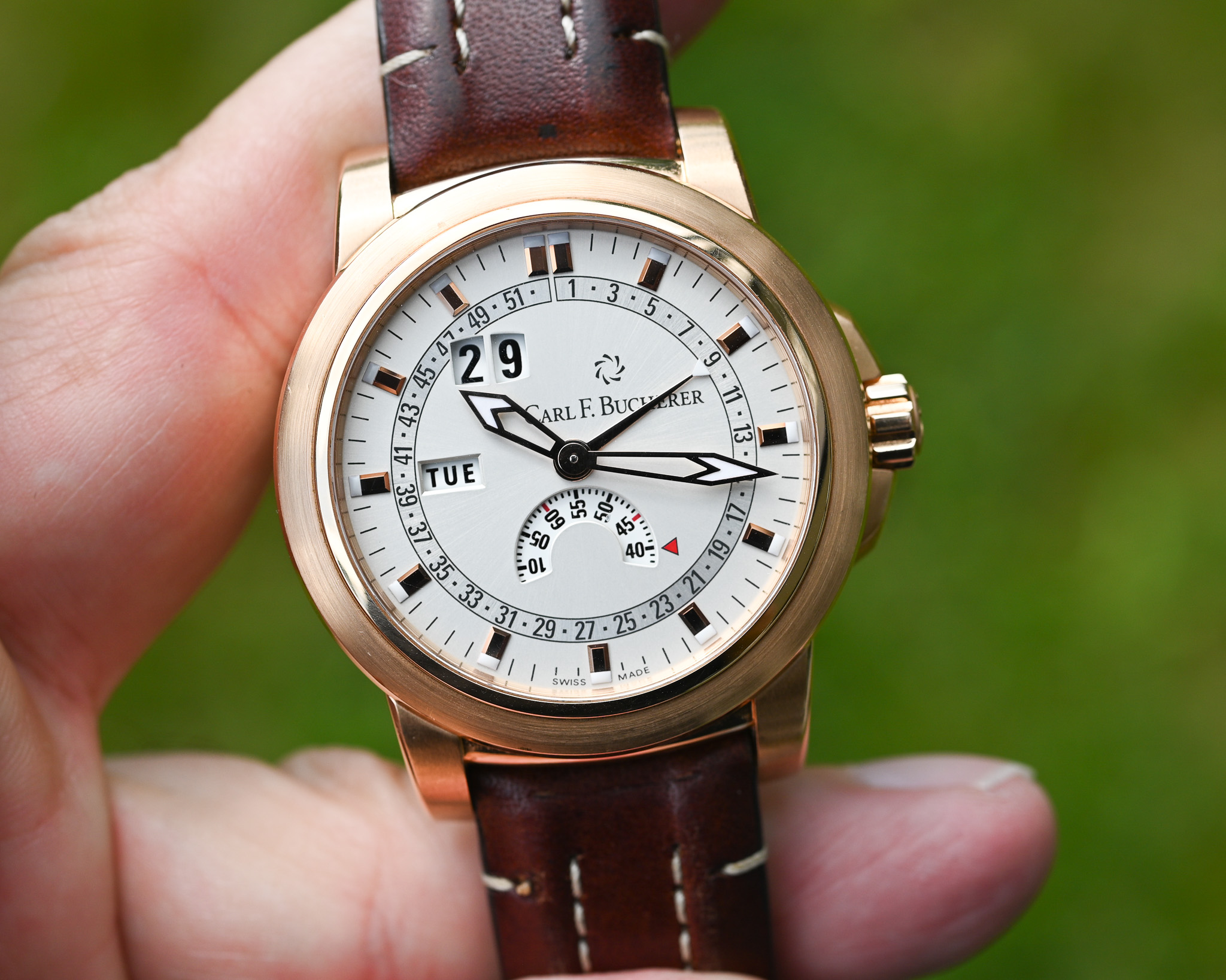 Carl F. Bucherer Patravi Calendar – Ref. 00.10629.03.13.01 | Rotgold | Perfekter Zustand – Bild 5